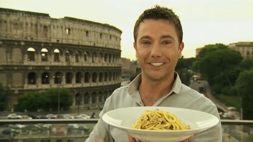 SBS Language | Su SBS Food la carbonara di Gino D'Acampo al Colosseo