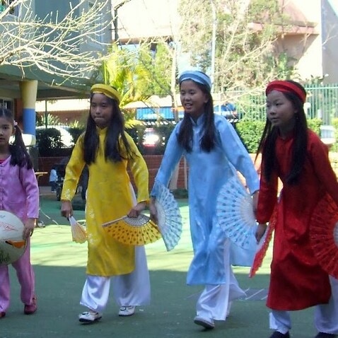 Mid-autumn festival at Bankstown Vietnamese school