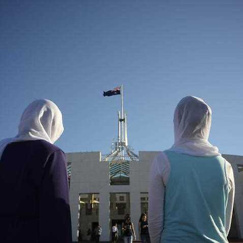 A major report into social cohesion shows 25 per cent of Australians feel negatively towards Muslims