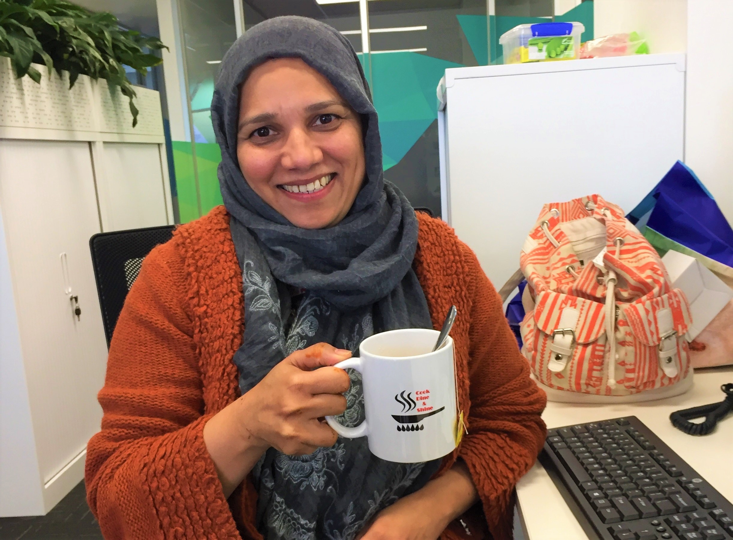 Sarwat Nauman works as a community engagement officer and help new migrant women.