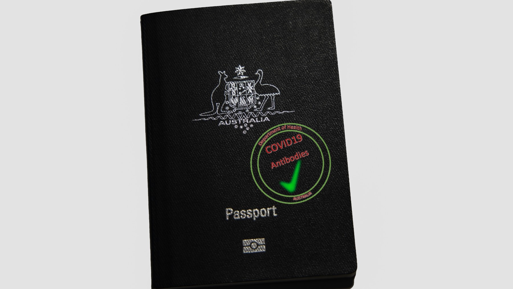 A representative image of Australian passport 