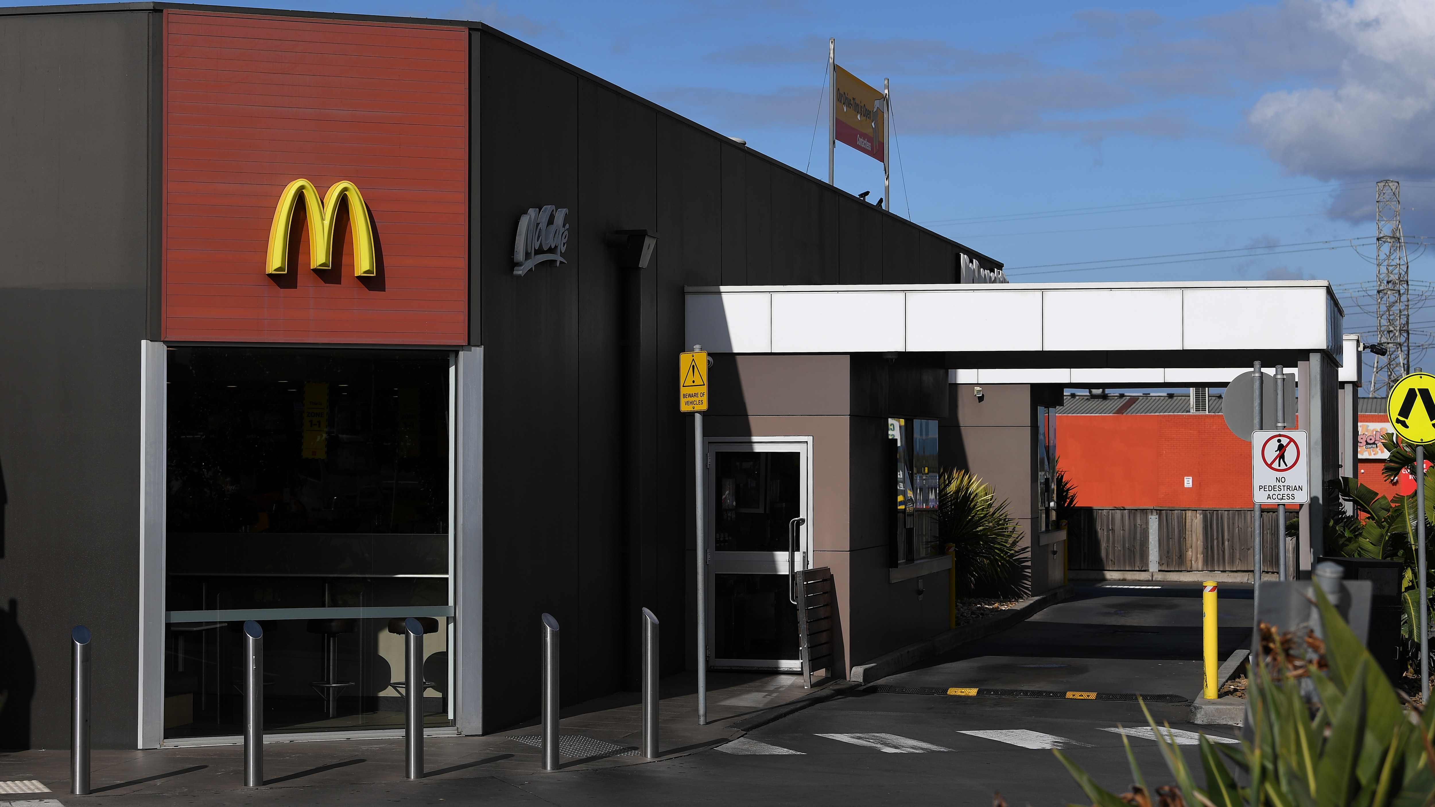 The Fawkner McDonald's in Melbourne, Thursday, 14 May, 2020. 