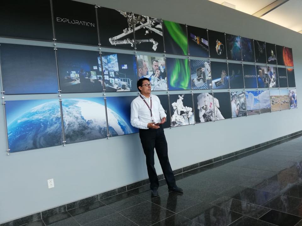 Mexican engineer José Miguel Ramírez, from the Canadian space agency CSA