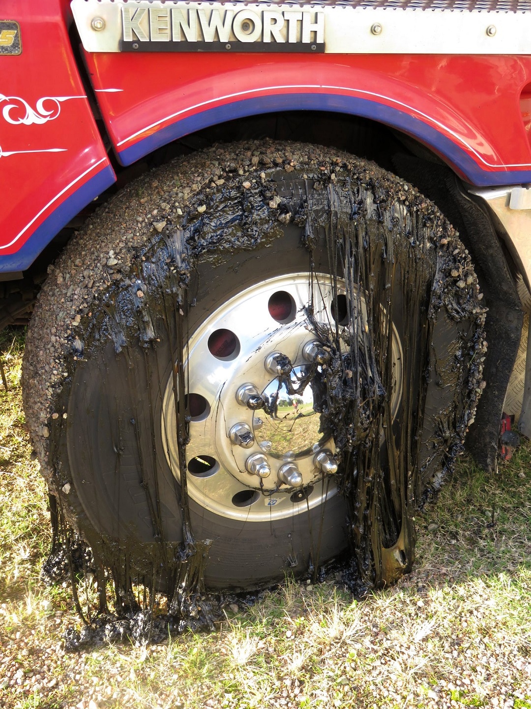 Melting road causes traffic chaos in Queensland | SBS News