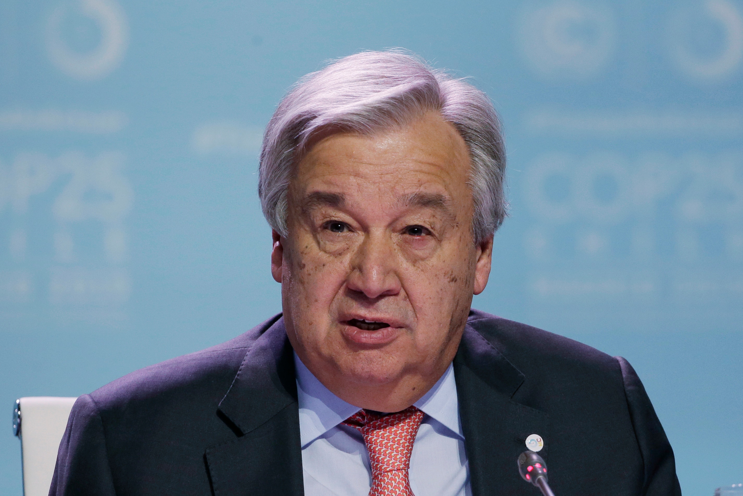 Antonio Guterres, Secretary-General of the United Nations.