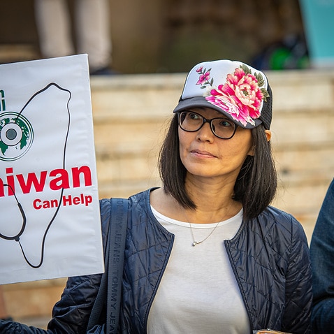 Taiwanese-Australian communities held rallies to call for including Taiwan in the next WHA