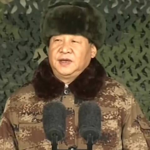 President Xi is the chairman of the Central Military Commission.