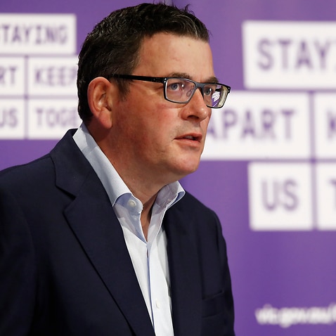 Victorian Premier Daniel Andrews speaks to the media during a press conference in Melbourne, Friday, July 31, 2020. (AAP Image/Daniel Pockett) NO ARCHIVING