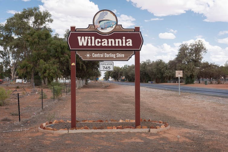 Wilcannia, has a population of around 745, mostly Barkandji people. John Janson-Moore