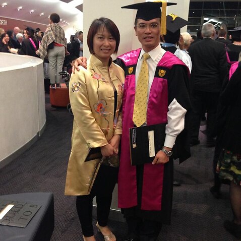 Richard Wong and wife