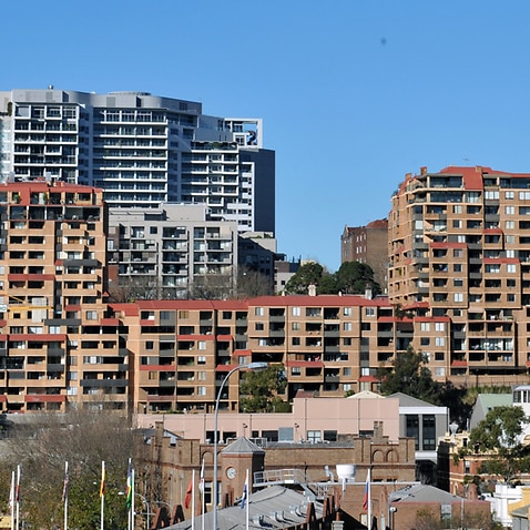 Residential and commercial buildings in Sydney