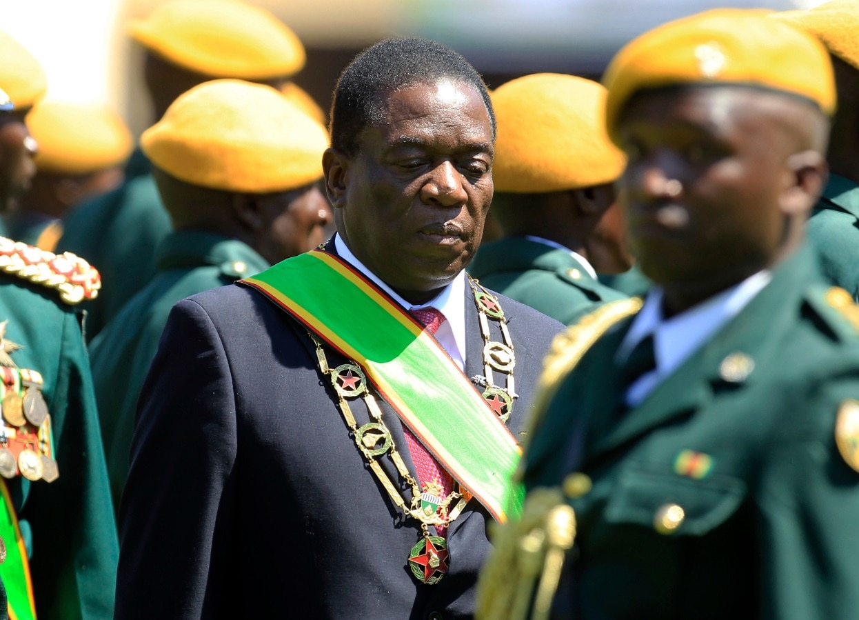 Mnangagwa Sworn In As Zimbabwe President Amid Election Scepticism | SBS ...