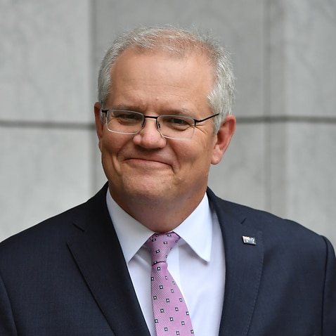 Prime Minister Scott Morrison at a press conference at Parliament House in Canberra, Friday, October 9, 2020. (AAP Image/Mick Tsikas) NO ARCHIVING