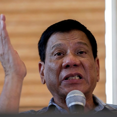 File image of presumptive president-elect of the Philippines Rodrigo Duterte 