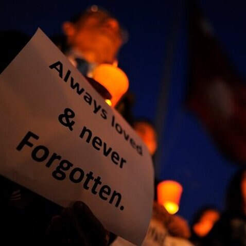 Nepali People attend a candlelight vigil to remember US-Bangla Plane Crash victims