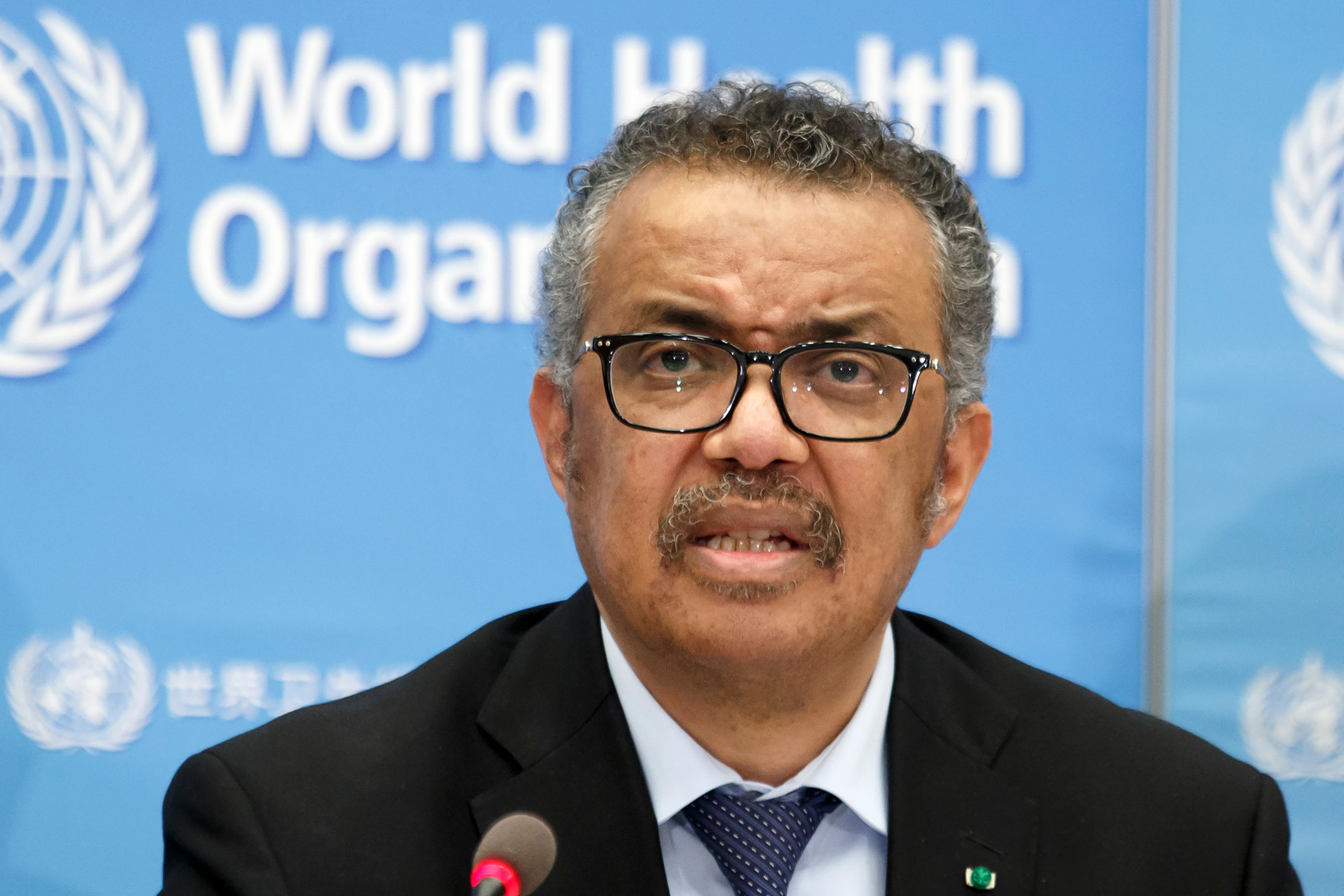 Tedros Adhanom Ghebreyesus, Director General of the World Health Organization.