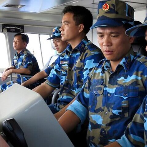 Cảnh sát biển Việt Nam đang tuần tra