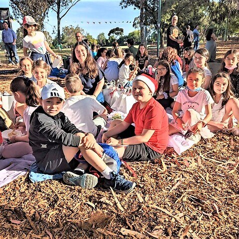 Christmas Carols from the Greek Community of Melbourne's school students. 