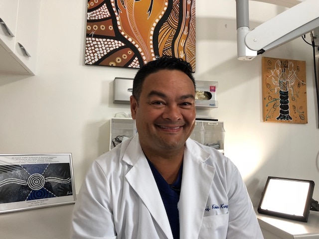 Associate Professor Kelvin Kong was the first Indigenous surgeon in Australia when he qualified in 2006. 