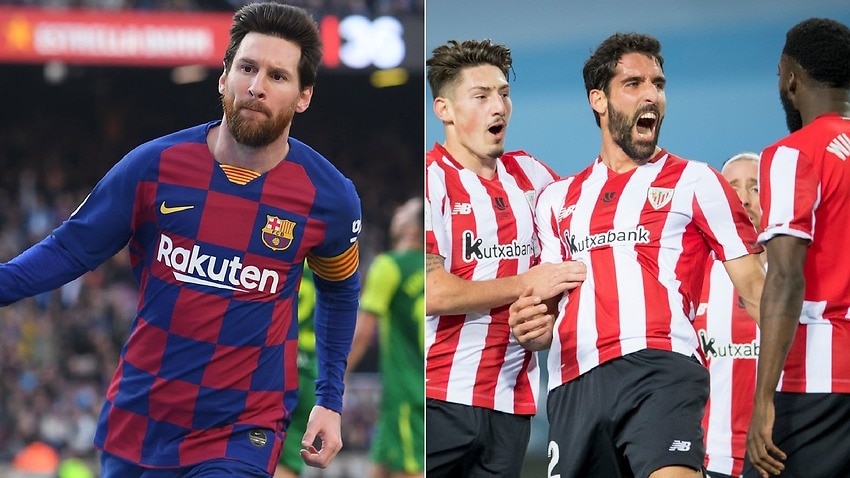 Watch Supercopa De Espana Final Barcelona V Athletic Bilbao