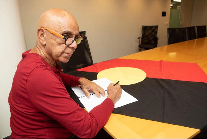 aboriginal flag designer Harold Thomas
