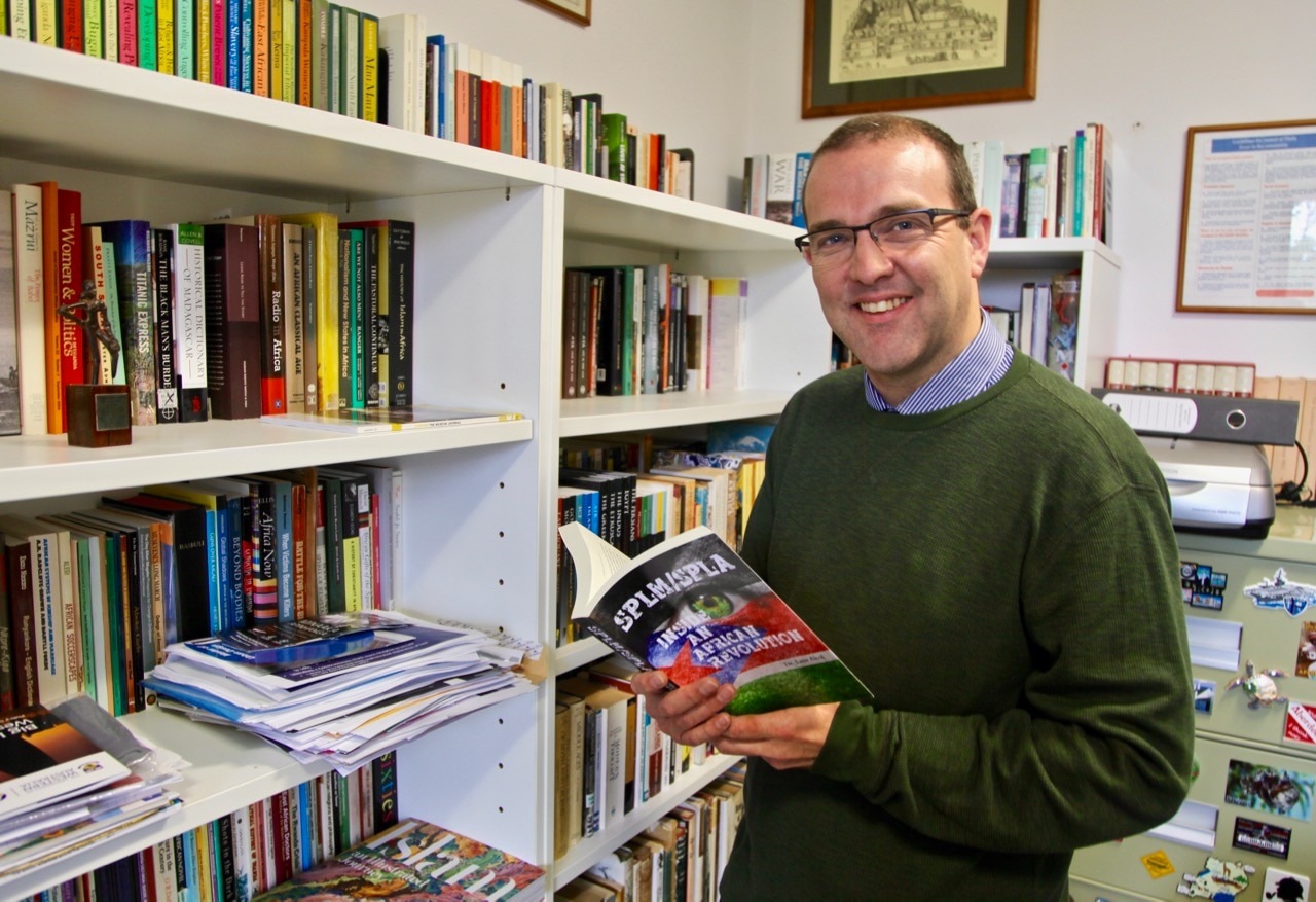 Anthropologist Richard Vokes saw Africa World Books publications being collected in Uganda. 