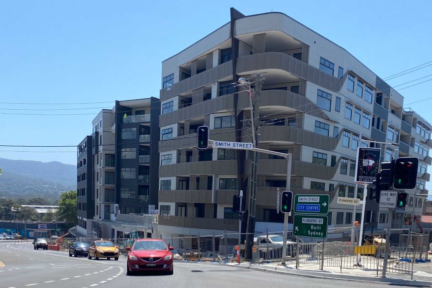 The real Parq on Flinders unit complex in Wollongong