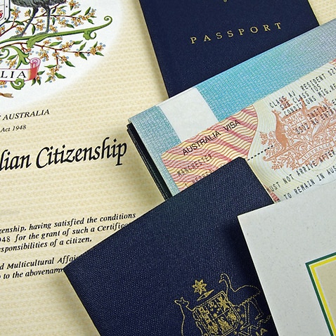 Australian citizenship certificate