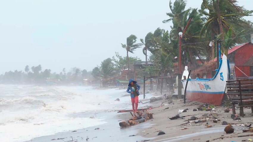 台風ゴニがフィリピンを襲い 4人が死亡 オーストラリア Kono92 このくに