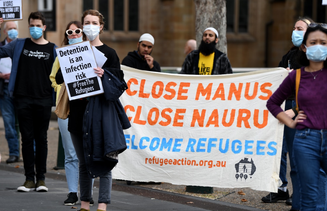 Hundreds Take Part In Unauthorised Refugee Rights Protests Across Australia Sbs News