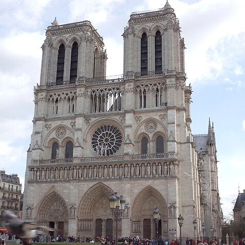 Image of Notre-Dame in 2017
