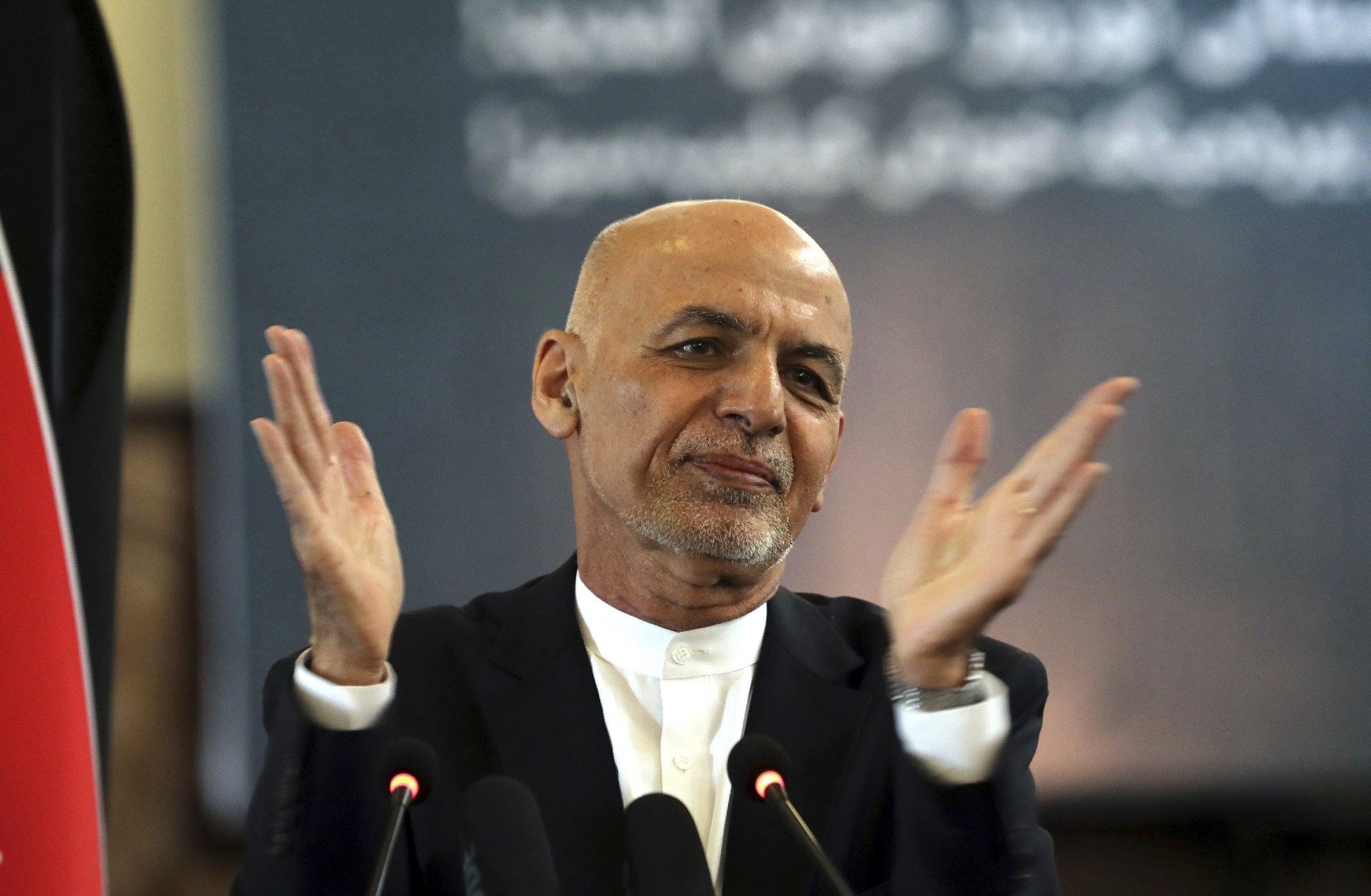 Afghan President Ashraf Ghani fled the country on Sunday, saying he had done so to prevent a "flood of bloodshed".