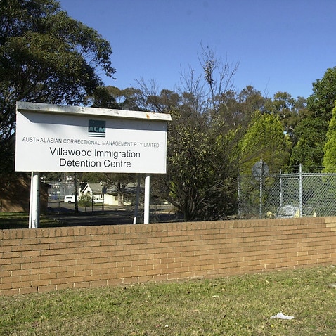 Villawood Detention Centre signage and exterior