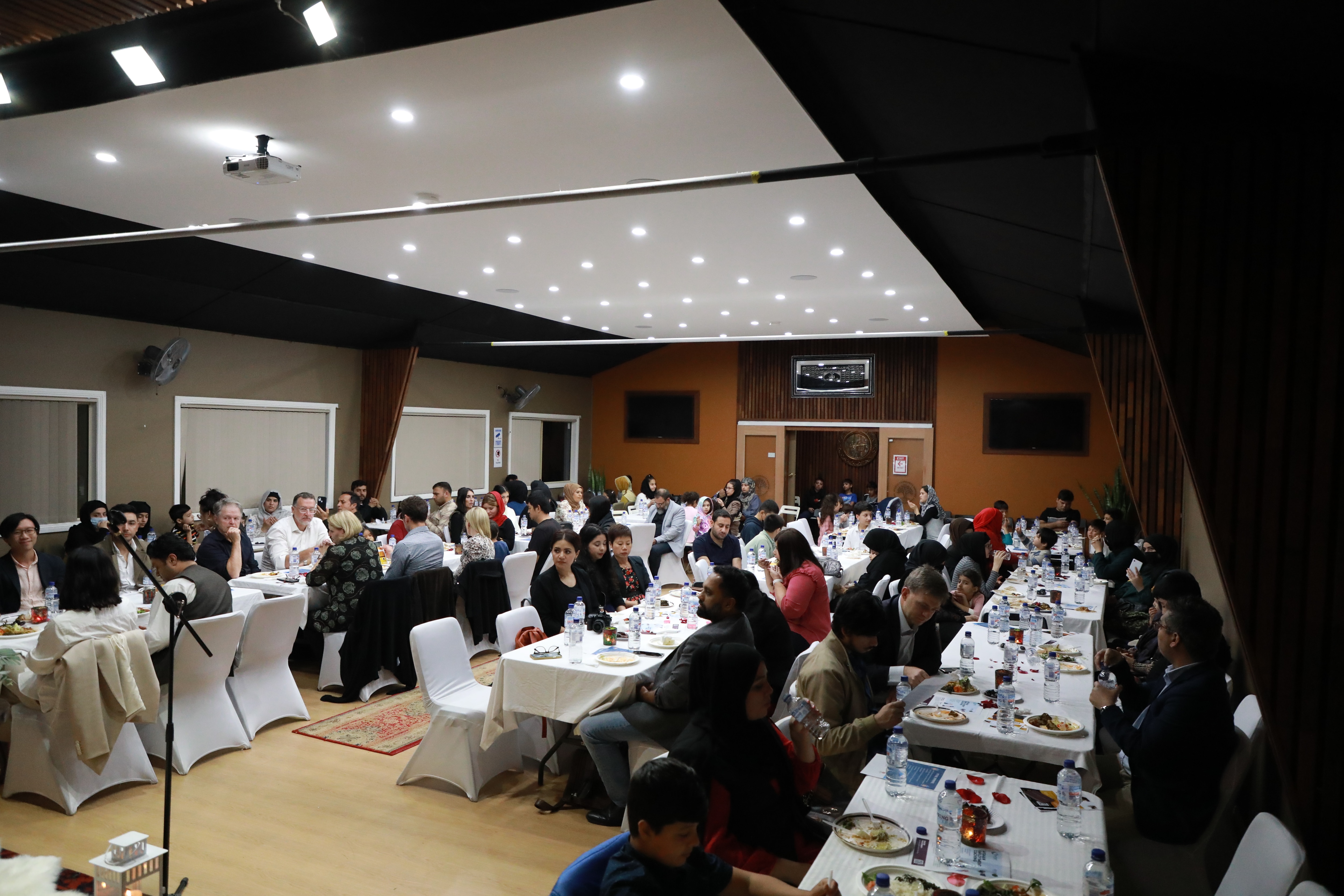 HOST International's community Iftar event was well attended.