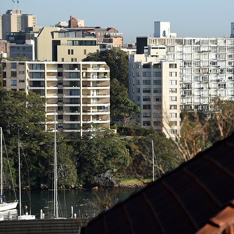 Residential housing in Sydney's inner east.