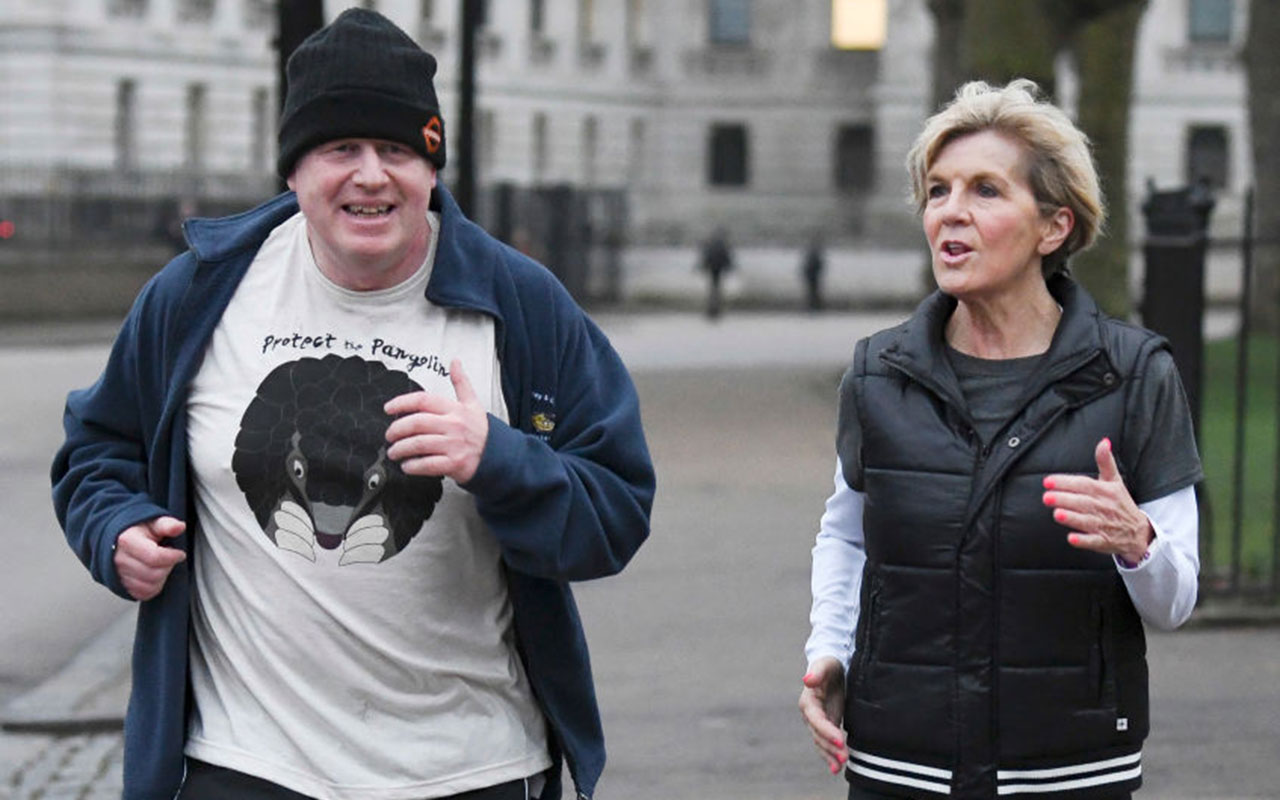   Boris Johnson takes a morning jog with Julie Bishop on February 20, 2018. "title =" Boris Johnson takes a morning jog with Julie Bishop on February 20, 2018. "/> 

<p> Boris Johnson jogged with Julie early in the morning Bishop on February 20, 2018. </p>
<p>  Getty </p>
</div>
<p>  "I have been Australia's Minister of Foreign Affairs for five years now and during that time, I have met many foreign secretaries and Ministers of Foreign Affairs from different countries. These appointments change from time to time, "she told SBS News. </p>
<p>" What is important is to meet the new occupant of the position – in this case, Jeremy Hunt – and continue to pursue the opportunities and raise the challenges The UK and Australia are facing. "</p>
<p>  Last week, US President Donald Trump gave an explosive interview to the British tabloid The Sun, where he said he thought Johnson had" what it takes "and" would make a great prime minister. "19659002] He also said that he was" very saddened "to see Mr. Johnson leave and congratulated him as a" very talented guy. "</p>
<div clbad=