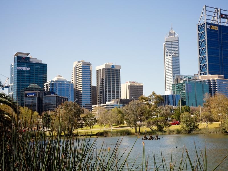 Perth CBD. Under the new plan, the city would be deemed a regional area for migration purposes. 
