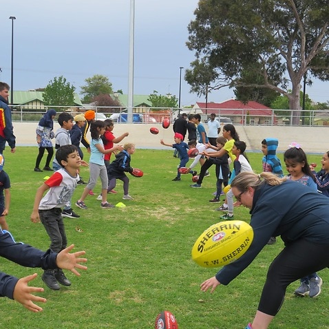 Indian Australian Kids Footy Camp