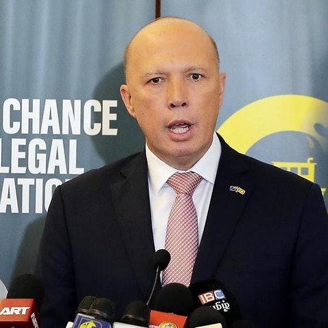Home Affairs Minister Peter DuttonPeter Dutton says a security company working on Manus Island is likely to have its contract renewed. 