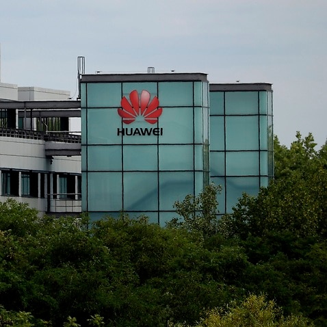 Huawei premises in Reading, England