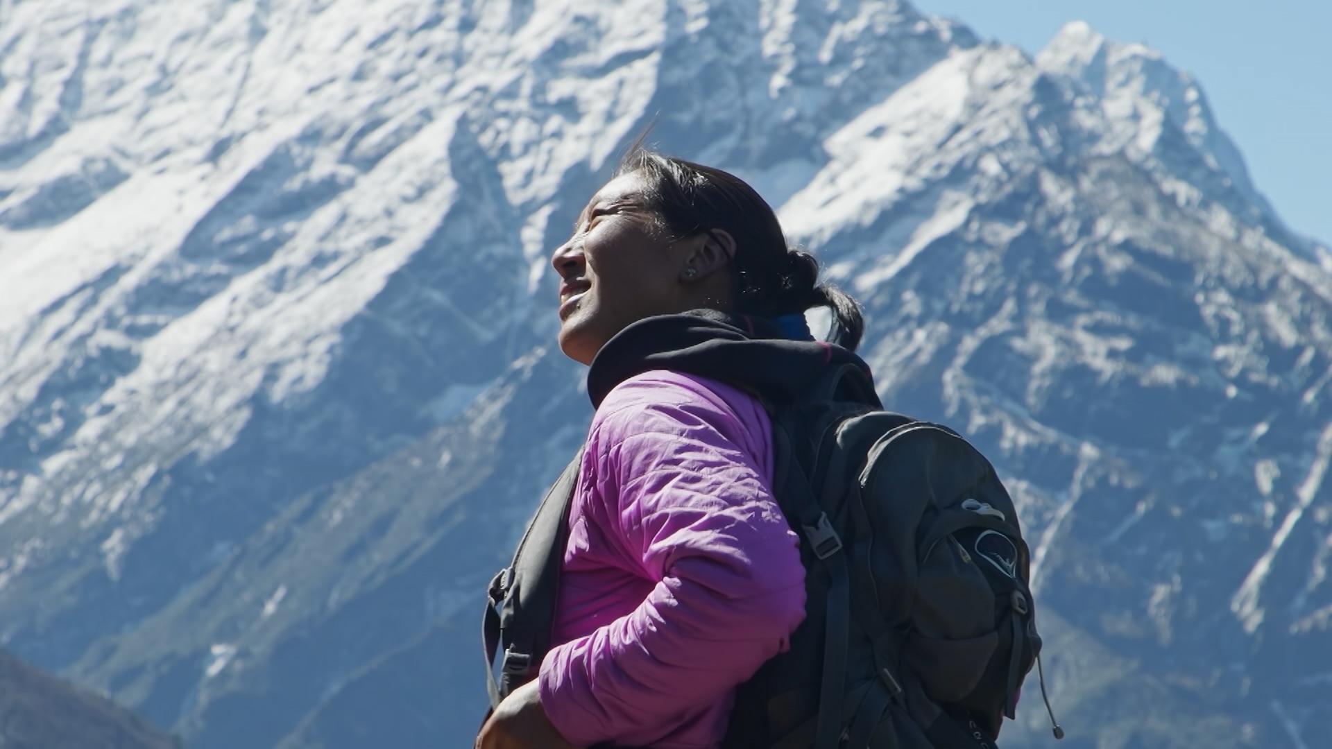 Sherkilamu wants to conquer Everest. Sherkilamu wants to conquer Everest.