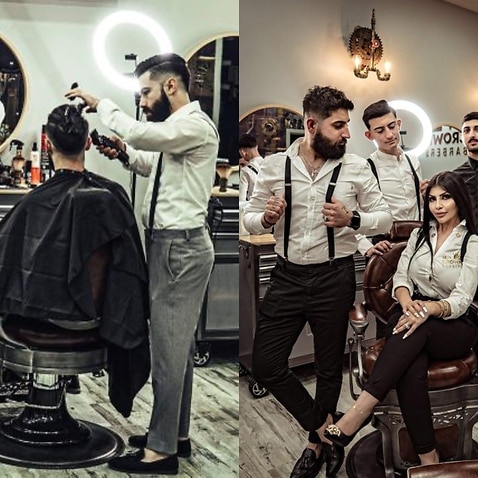 Crown Barber Shops Team in Melbourne