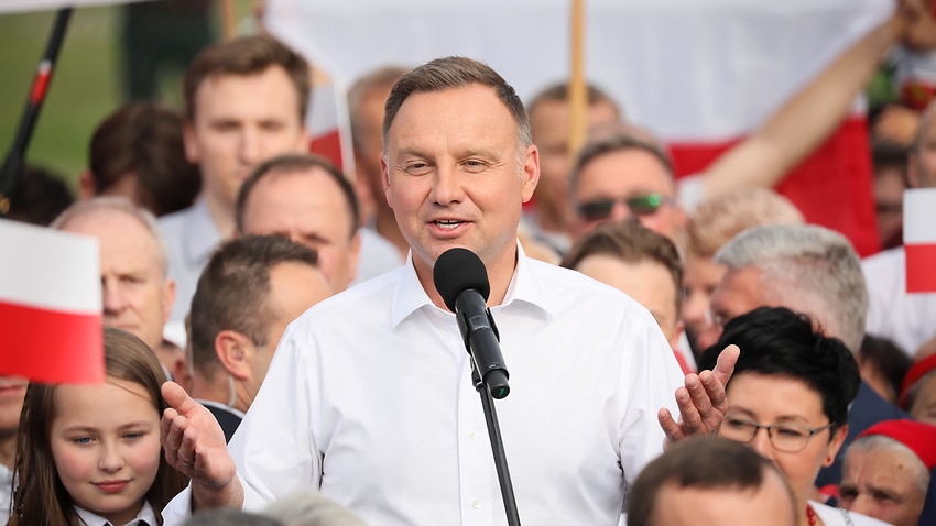 Image for read more article 'Right-wing populist president Andrzej Duda wins re-election in Poland'