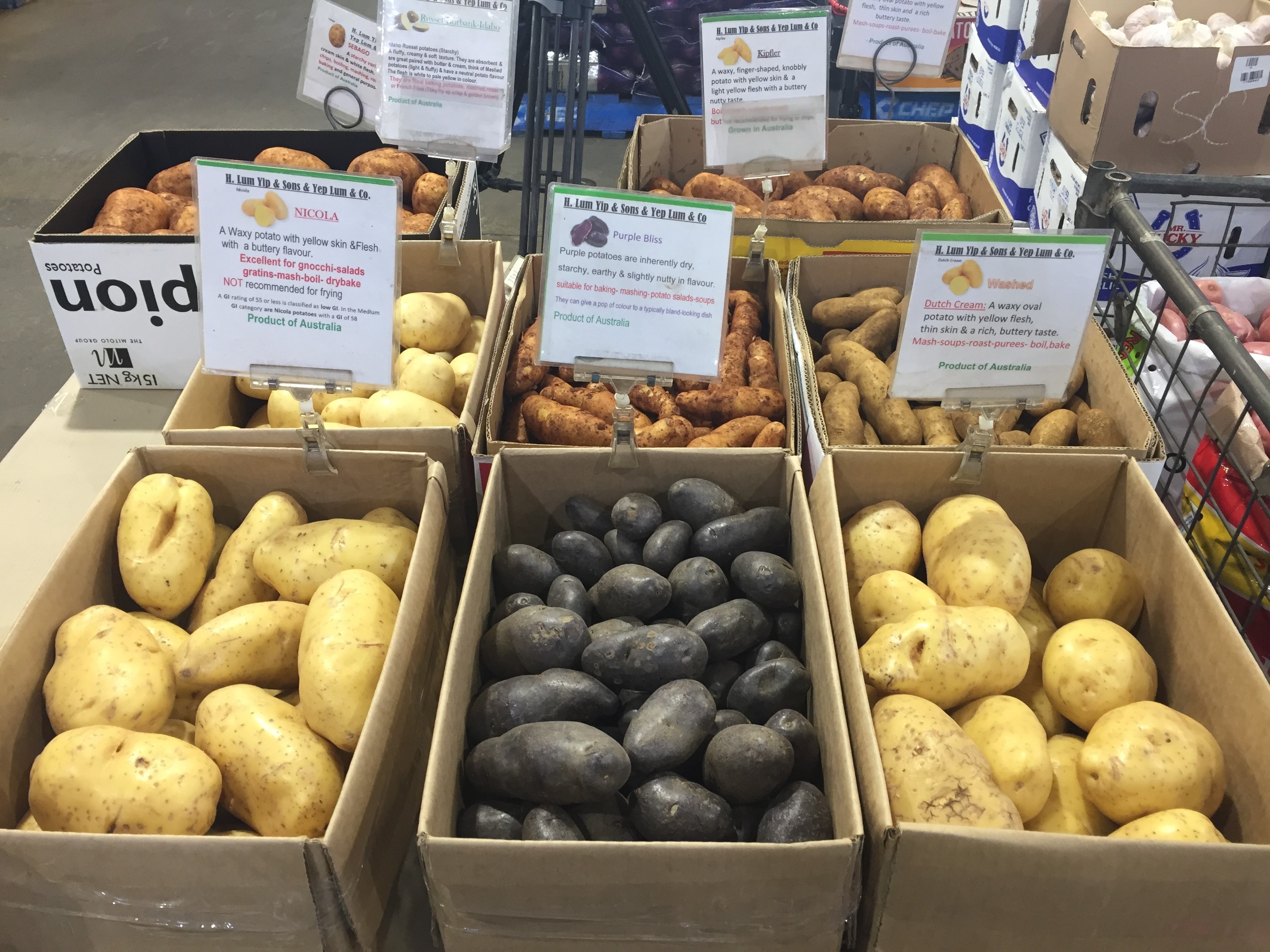 Die Familie Yip begann vor 80 Jahren mit dem Verkauf von Kartoffeln.