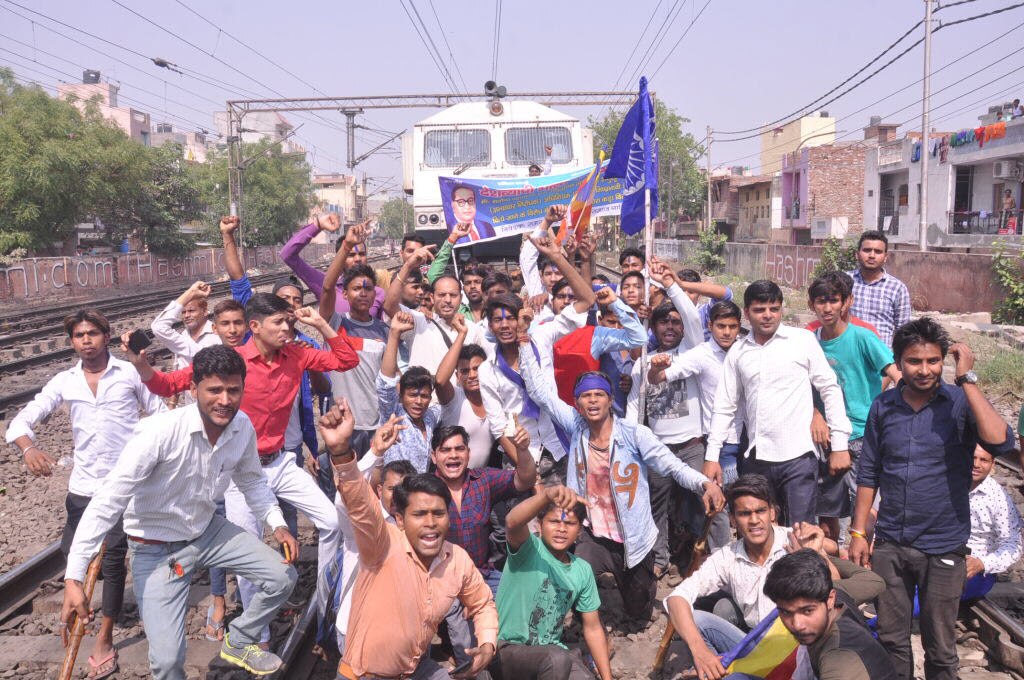 Protesters from Dalit organisations jammed the Ghaziabad-Hapur road till 1am and also indulged in road blocks and protests in other parts of the district.