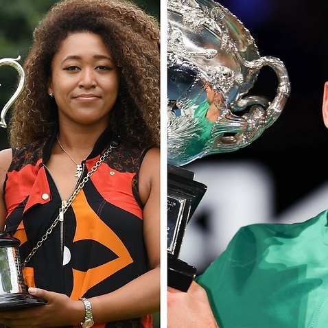 Djokovic and Osaka win men's and women's titles at the 2021 Australian Open 