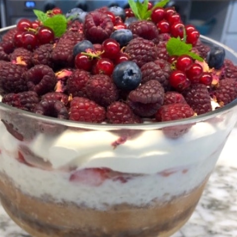 Baklava Inspired Trifle