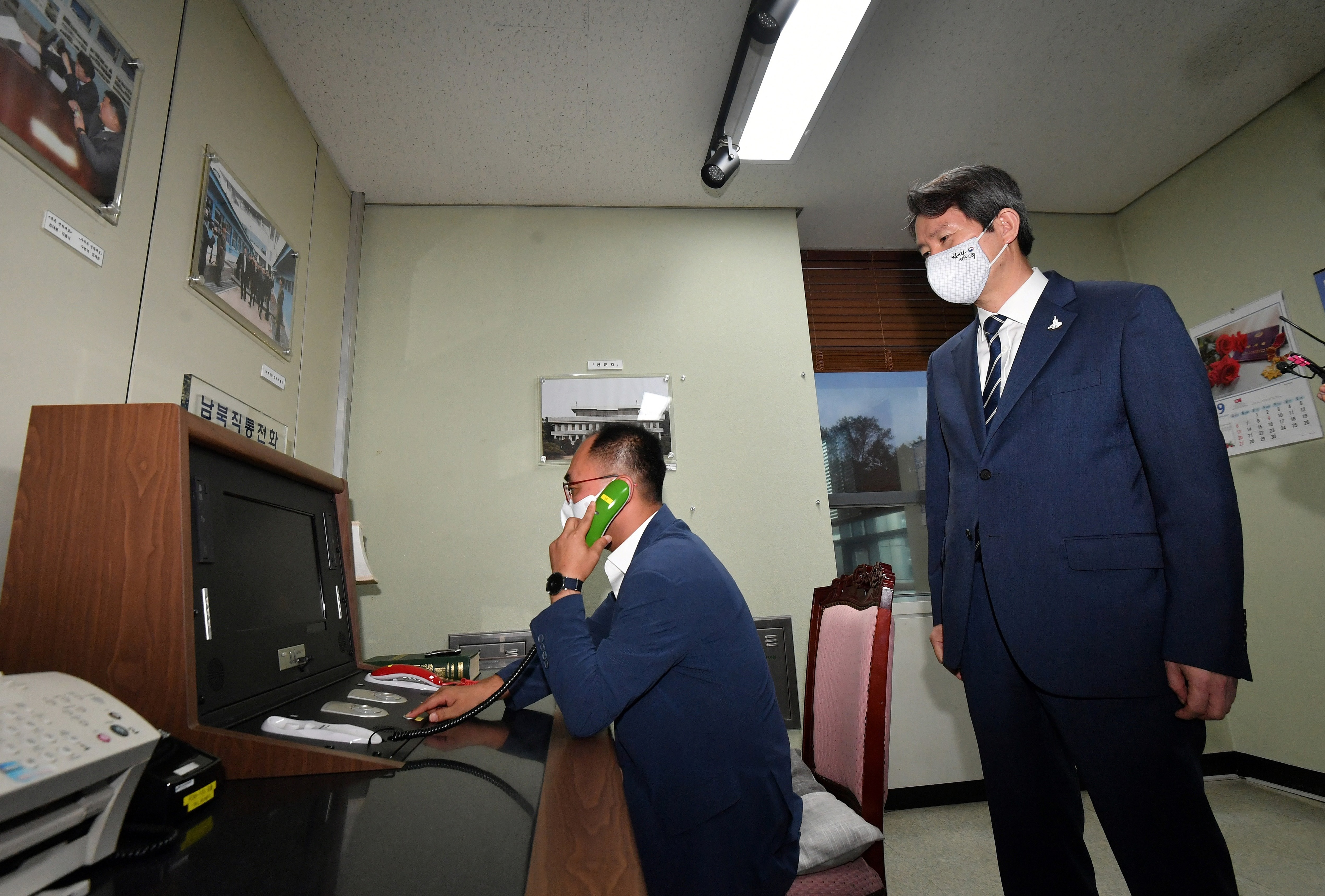 North and South Korea have restored a communication hotline that was cut off by Pyongyang more than a year ago.