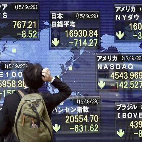 Asian stock markets plunge.