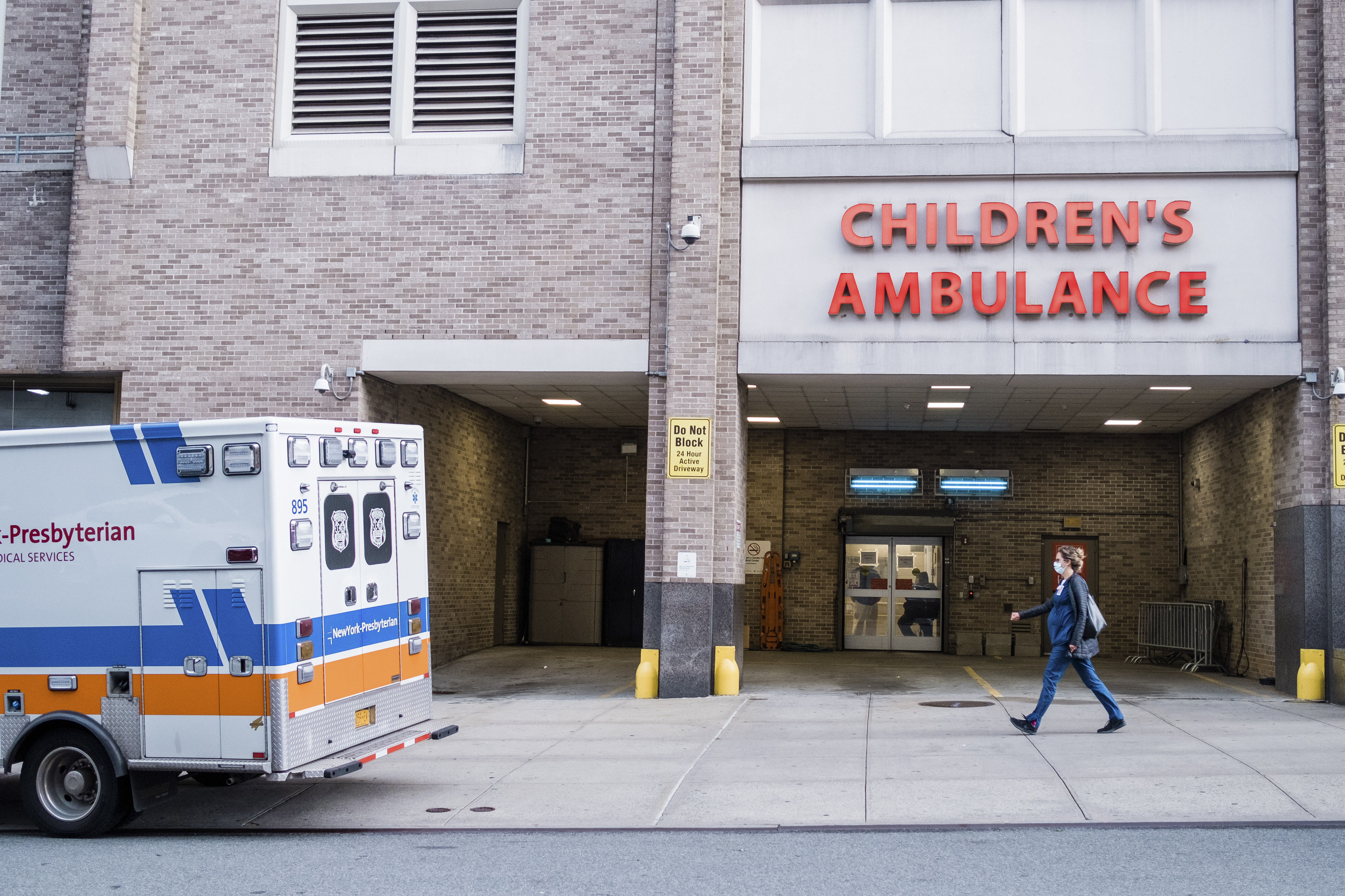 New York-Presbyterian Morgan Stanley Children's Hospital, where Jack McMorrow was treated, in New York, May 11, 2020.
